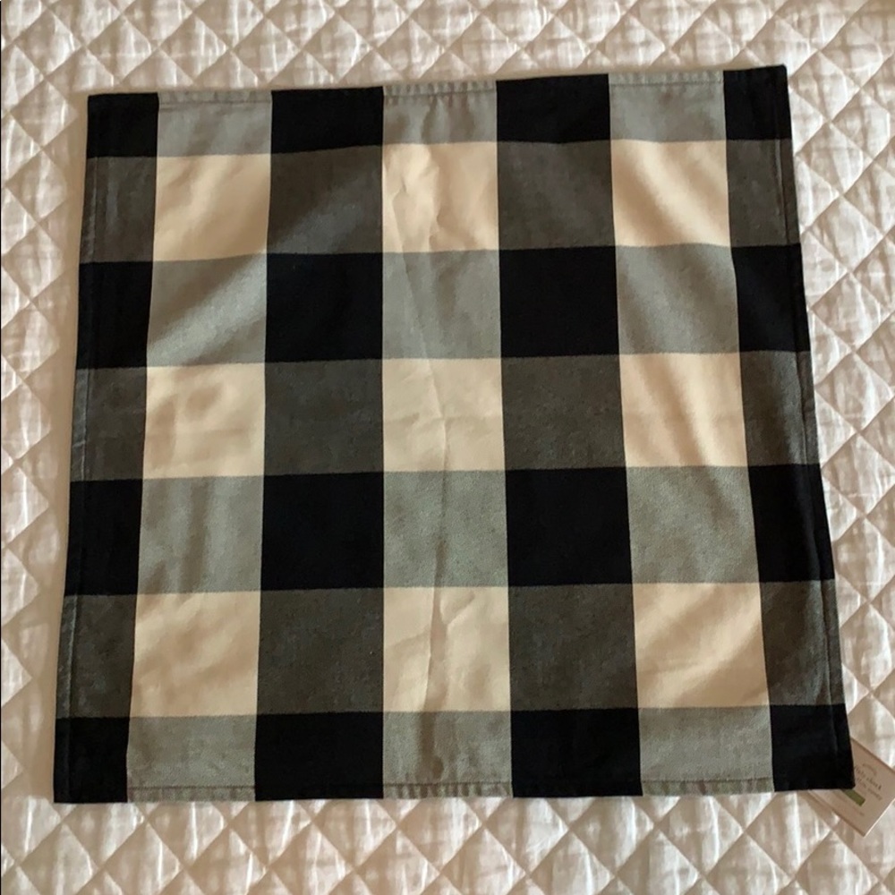 Pottery Barn Buffalo Check Pillow Cover 24x24